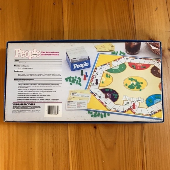Vintage Parker Brothers People Weekly Magazine Trivia Game 1984 - Picture 4 of 11